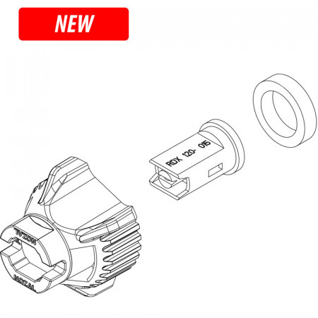 Buse monobloc RDX - POM 120° NOZAL