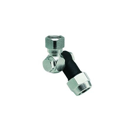 Porte-Buse articulé 1/4"F NPT à vis résine/laiton