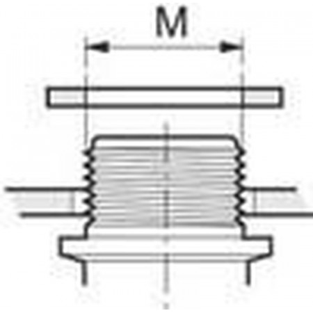 Joint plat 33 x 21 mm épaisseur 2 mm