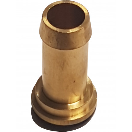 Tubulure et joint pour écrou 3/4" en Laiton