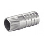 Raccord droit 2"M ø60 mm Inox