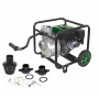 Motopompe 3" moteur 212cc 7HP 4 temps sur chariot