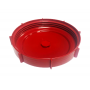 Couvercle de cuve rouge filetage F 220 mm - clapet d'aspiration HARDI